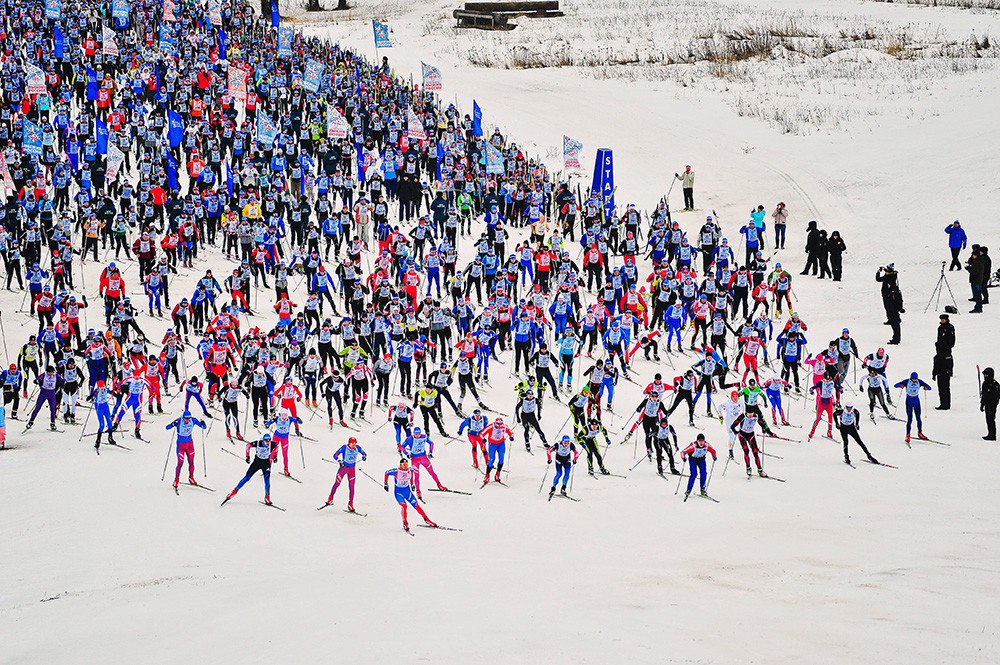 Московская лыжня в Химках 2018